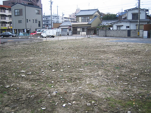写真：名古屋市中川区宅造工事　施工前